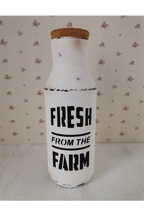 Victorian Rose Boutique Country Mantar Kapaklı Şişe