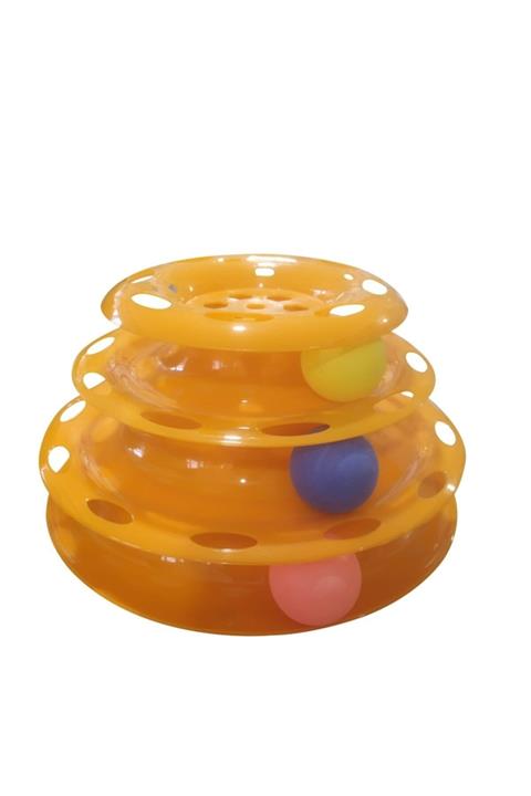 ENPA SHOP Petzoom Tower Of Tracks 3 Katlı Kedi Oyuncağı