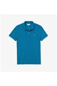 Lacoste Erkek Slim Fit Slim Fit Mavi Polo Yaka T-Shirt PH4012-L