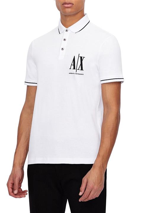 Armani Exchange Erkek Pamuklu Polo T Shirt 8nzfpa Z8m5z 1100