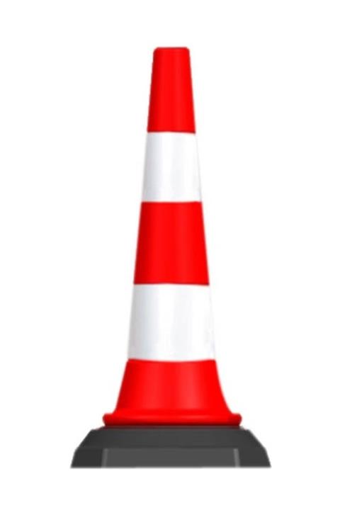 FM Trafik Trafik Ve Reklam Konisi 500 Mm (kauçuk Tabanlı)