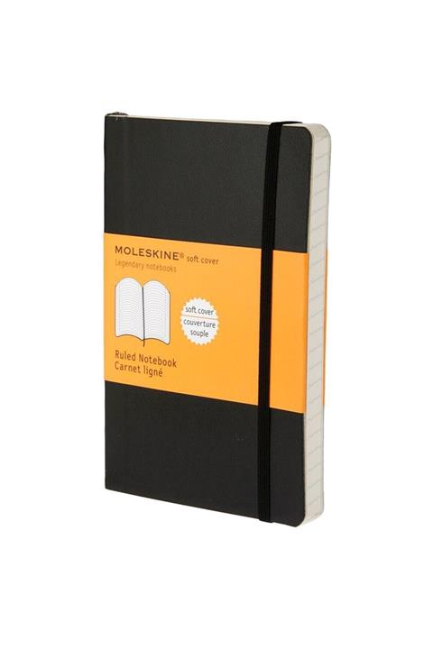Moleskine Cep Boy Esnek Kapak Çizgili Defter