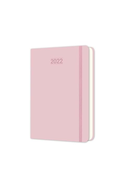 KESKİN COLOR 2022 Yılı Pronot (14x20) Cm Günlük Ajanda Powder Pink