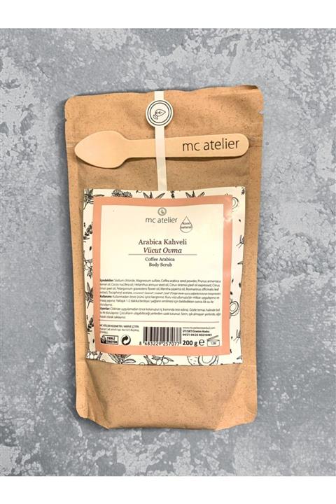 MC ATELIER Arabıca Kahveli Vücut Ovma