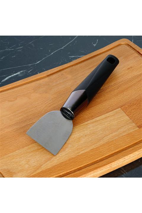 bimbambom Black Siyah Saplı Börek Dilimleyici Spatula 5 cm Küçük Kazıyıcı L30406