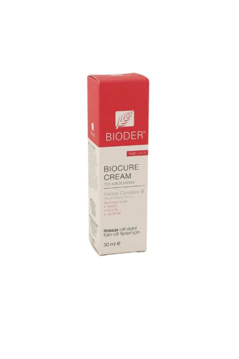 Bioder Yüz İçin Tüm Cilt Tipleri Tüy Azaltıcı Krem 30 ml