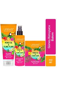 Urban Care Summer Edition Monoi Oil & Ylang Ylang 3'lü Set