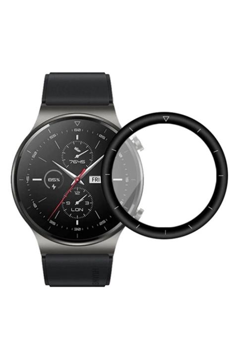 Miscase Huawei Watch Gt 2 Pro 3d Full Kaplama 46 Mm Ekran Koruyucu Polymer Nano Esnek Cam