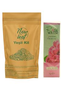 Newleaf Yeşil Kil 500 G Ve Rosewater Gül Suyu(katkısız) 370 Ml
