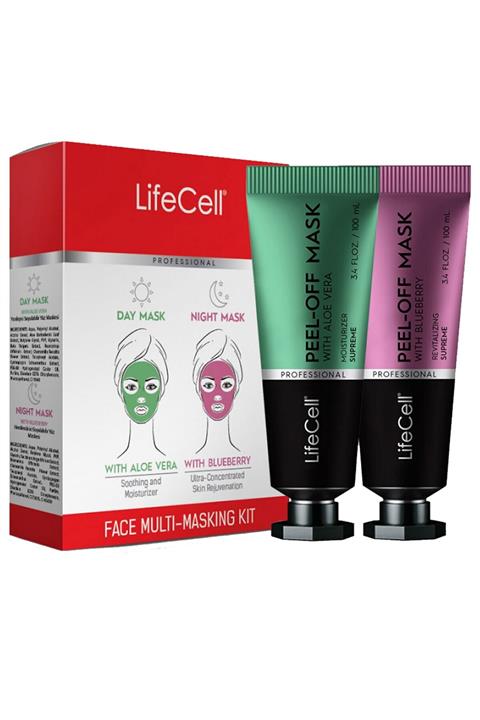 Uraw Lifecell Pink-green Mask