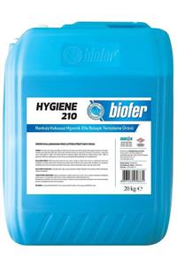 Biofer Hygiene 210 Renksiz Kokusuz Hijyenik Elle Bulaşık Temizleme Ürünü 20 Kg