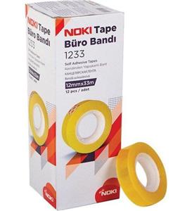 Noki 1233 Büro Bandı 12 mm X 33 M 12'li Paket