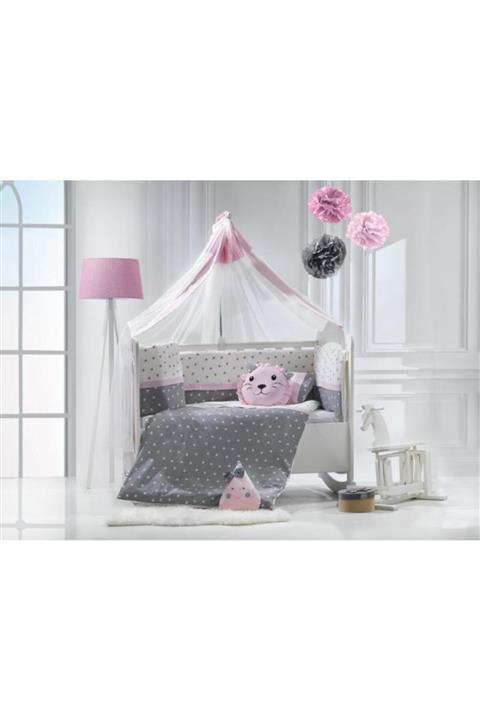 Momi Shop Nana Bebek Beşik Uyku Seti Pembe