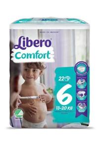 Libero 6 Numara 13-20 kg Çocuk Bezi 70 Adet