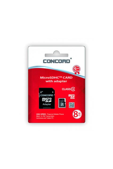 Concord Hafıza Kartı Adaptörlü 8 Gb Mikro Sd Kart C-m8