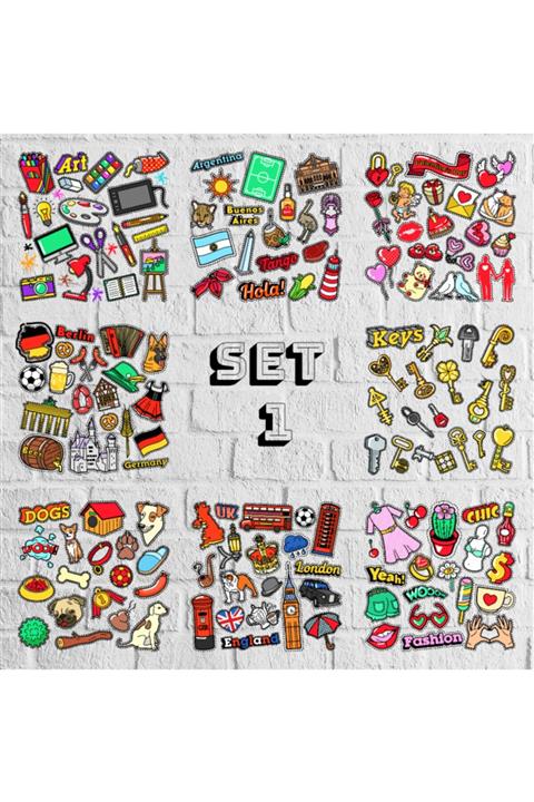 Ünsal Desing Laptop - Ajanda - Tablet - Valiz - Sticker Seti 1