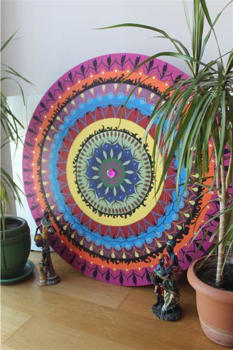 Mandala Concept Mandala Tablo El Yapımı
