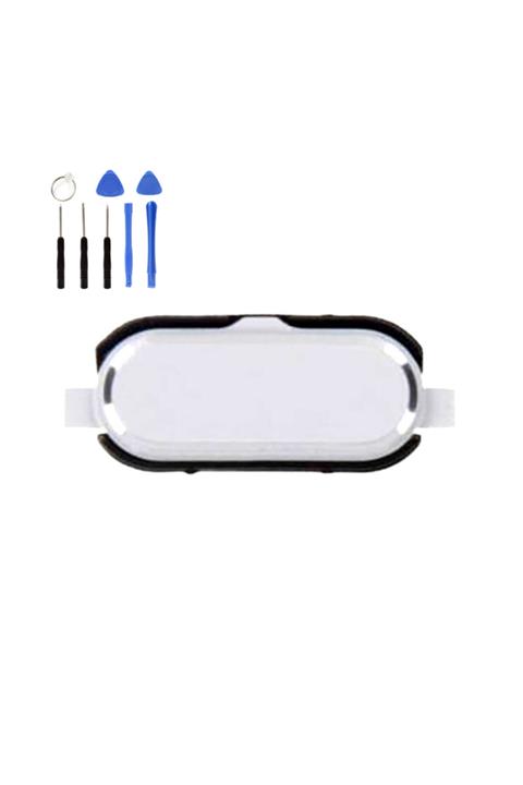 Tk Tech Samsung Tab N5100 Home Tuş Bordu Mavi Tamir Seti Yanında