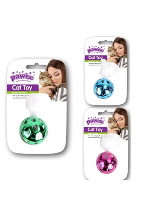 Durbuldum Pawise Metalik Top Kedi Oyuncağı