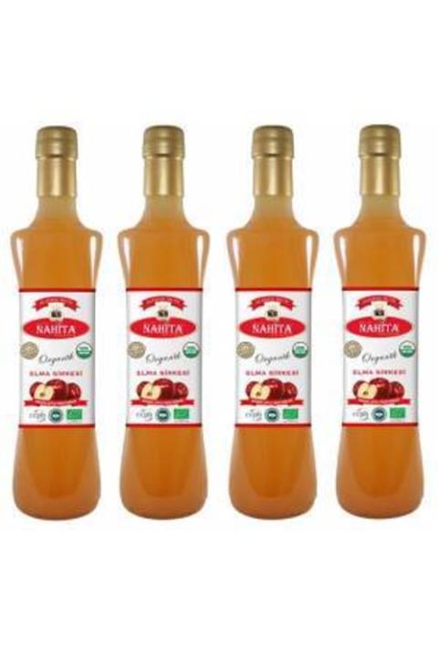 Nahita Organik Elma Sirkesi Cam4x500 Ml