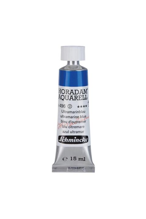 Schmincke : Horadam Aquarell Artist : Tüp Sulu Boya : 15 Ml : Seri 2 : 496 Ultramarine Blue