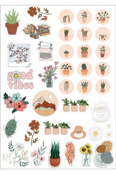 Yıldırım Reklam Boho Sticker Seti