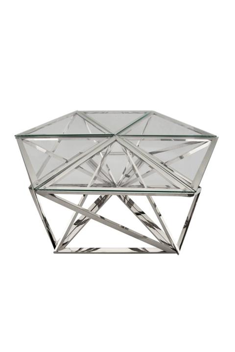 voseka Rose Paslanmaz Orta Sehpa