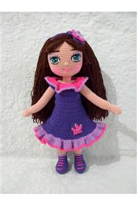 Dusa Tekstil Mint Oyuncak Amigurumi Zeynep Bebek Organik Oyuncak