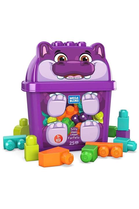 FISHER PRICE Mega Bloks Şaşkın Su Aygırı Bloklar