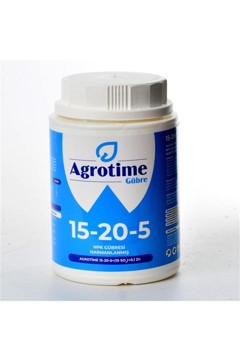 Agrotime Agrotıme- 15.20.5+(15 So3)+(0,1 Zn) Yeni Nesil Özel Gübre Npk Gübresi 1 Kg