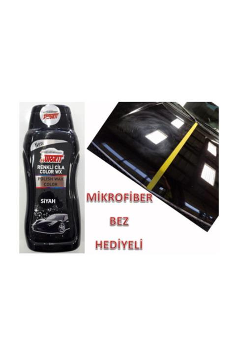 Autokit Renkli Cila Siyah Renk Araçlar Için Özel 300ml Bedava Kargo