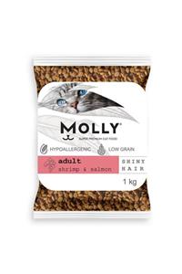 Molly Karides Somon Yetişkin Kedi Maması 1 Kg