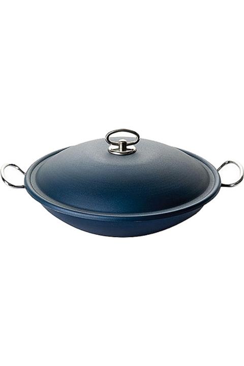 Altınbaşak Wok Kapaklı Sac Tava 32cm