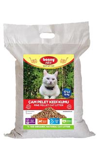 Bonny Nice Doğal Pellet Çam Peleti Kedi Kumu 10 kg 17 l X 5 Paket