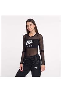 Nike Wmns Long-sleeve Mesh Bodysuit (black) Bv4664-010