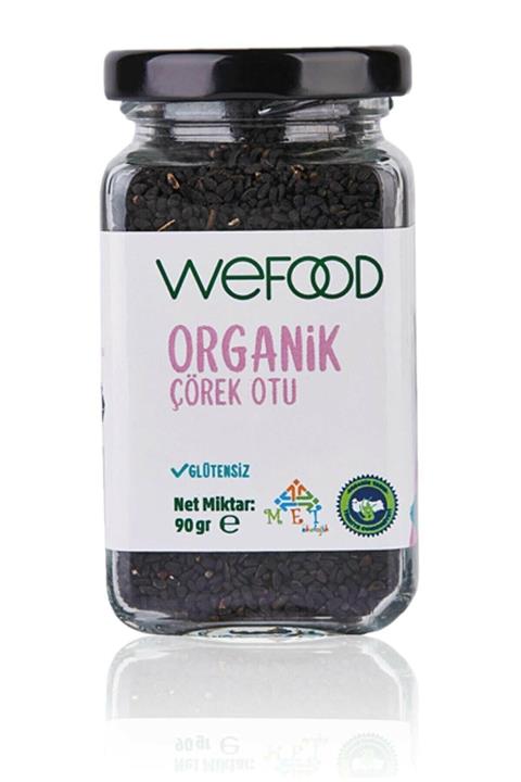 Wefood Organik Glütensiz Vegan Katkısız Çörek Otu 90 gr