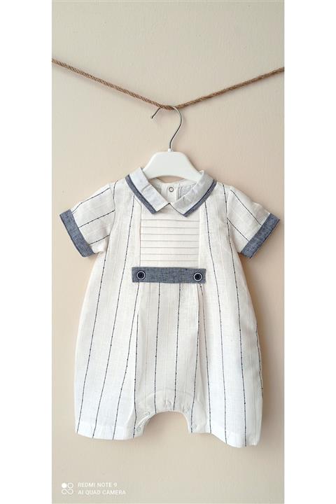 Babbyish Yakışıklı Keten Tulum