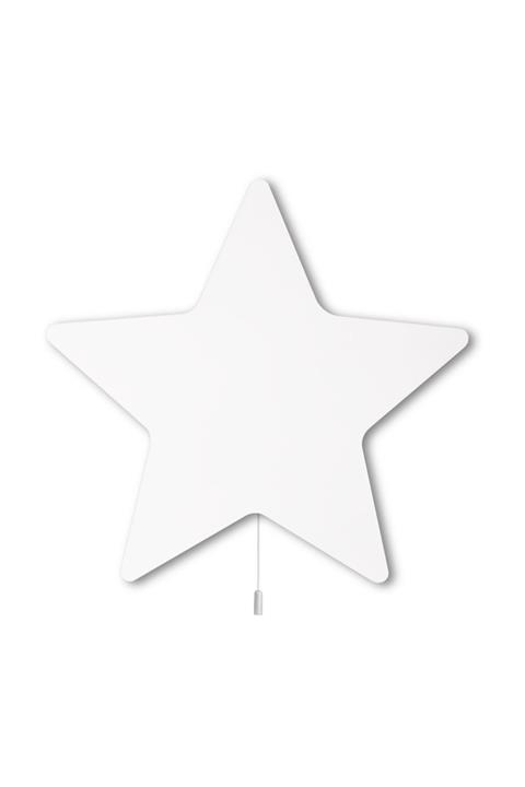 instababyrooms Ahşap Aydınlatma Yıldız Beyaz