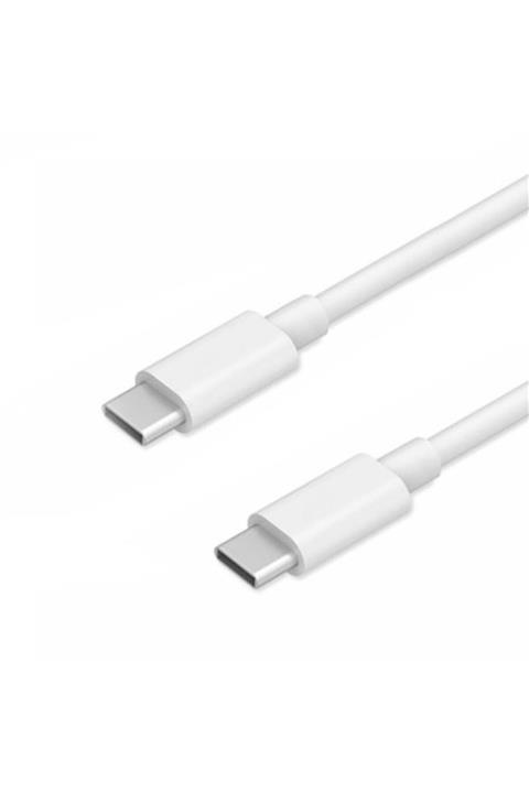 MEGATECH Çift Uçlu Type-c Kablo Iki Ucuda C Tipi 2.1 Amper Hızlı Şarj