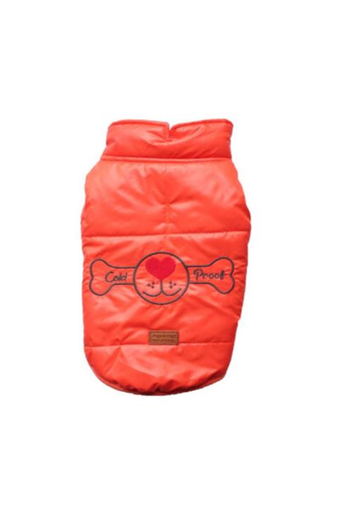 Petzanya Cold Proof Orange Küçük Ve Orta Irklar Için Köpek Kıyafeti