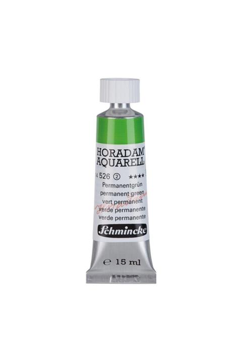 Schmincke : Horadam Aquarell Artist : Tüp Sulu Boya : 15 Ml : Seri 2 : 526 Permanent Green