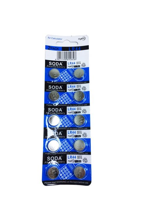 Berrinstore Soda Ag13 Lr44/357 Alkalin 10'lu Düğme Pil