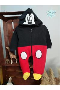 Murat Baby Mickeymouse Fermuarlı Tulum