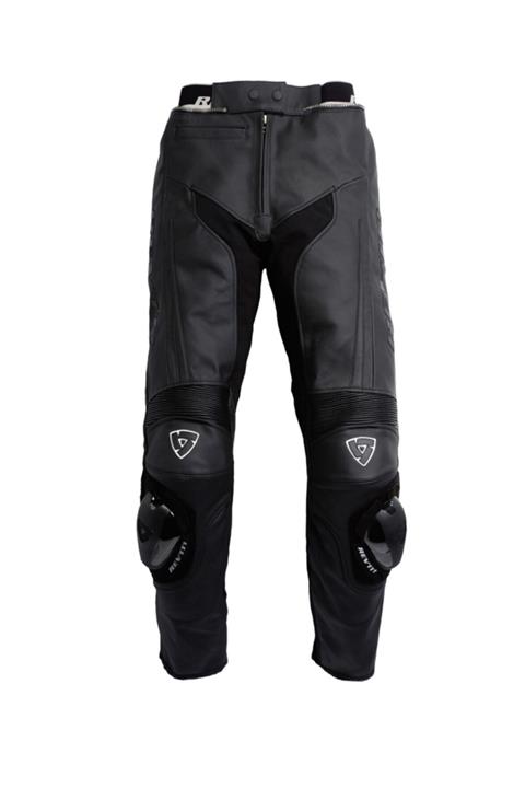 Revit Gt Deri Kadın Pantolon Siyah