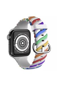 UMD Apple Watch Uyumlu 38/40/41 Mm Bella Loop Silikon Kordon