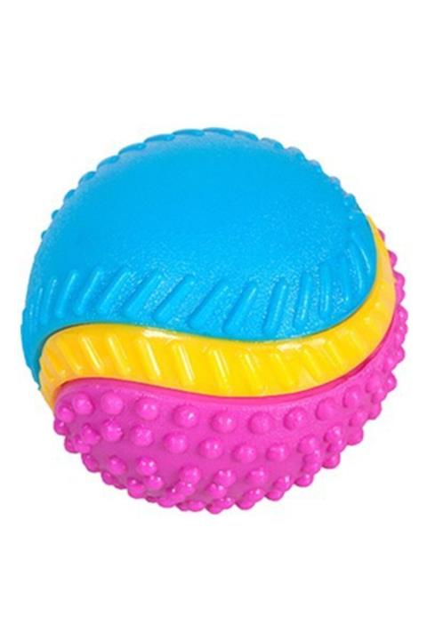 Flamingo Sese Duyarlı Köpek Top Oyuncagı 8 Cm