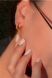 Parle Jewellery Pırlantalı Luna Kadın Küpe