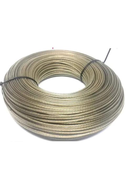 AKSUFEZ 4 Mm 20 Mt Pvc Kaplama Çelik Çamaşır Teli