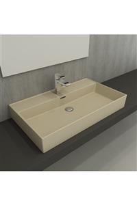 Bocchi Milano Lavabo 80 Cm - Mat Jasmin