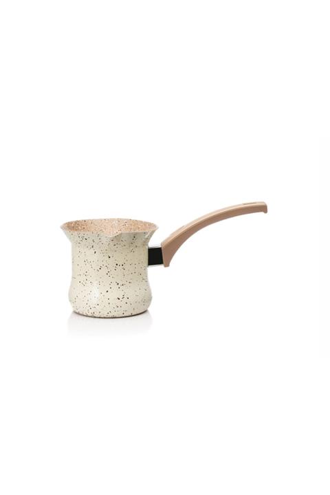 EW's Kitchenware Krem Renk Yeni Granit Büyük Cezve